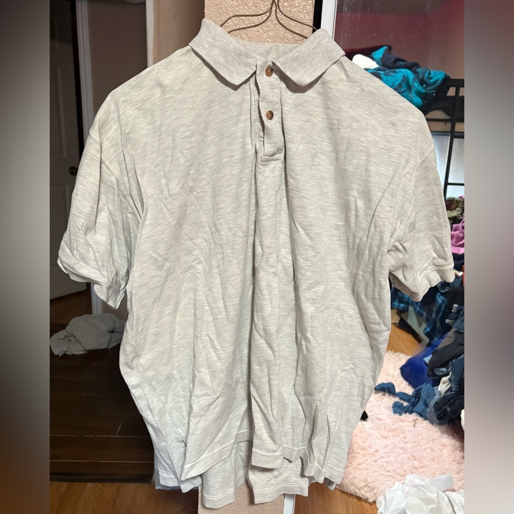 Classic Gray Polo Shirt